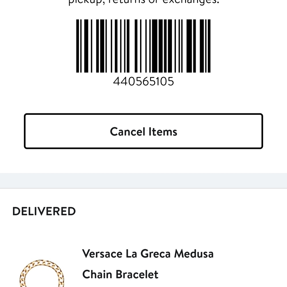 Versace Gold-Tone Chain Bracelet - Picture 12 of 12